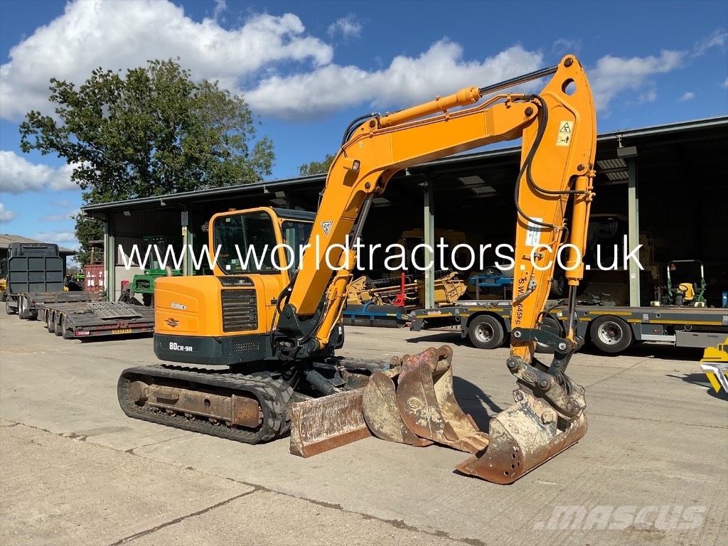 Hyundai Robex 80 CR-9 Mini excavators 7t - 12t