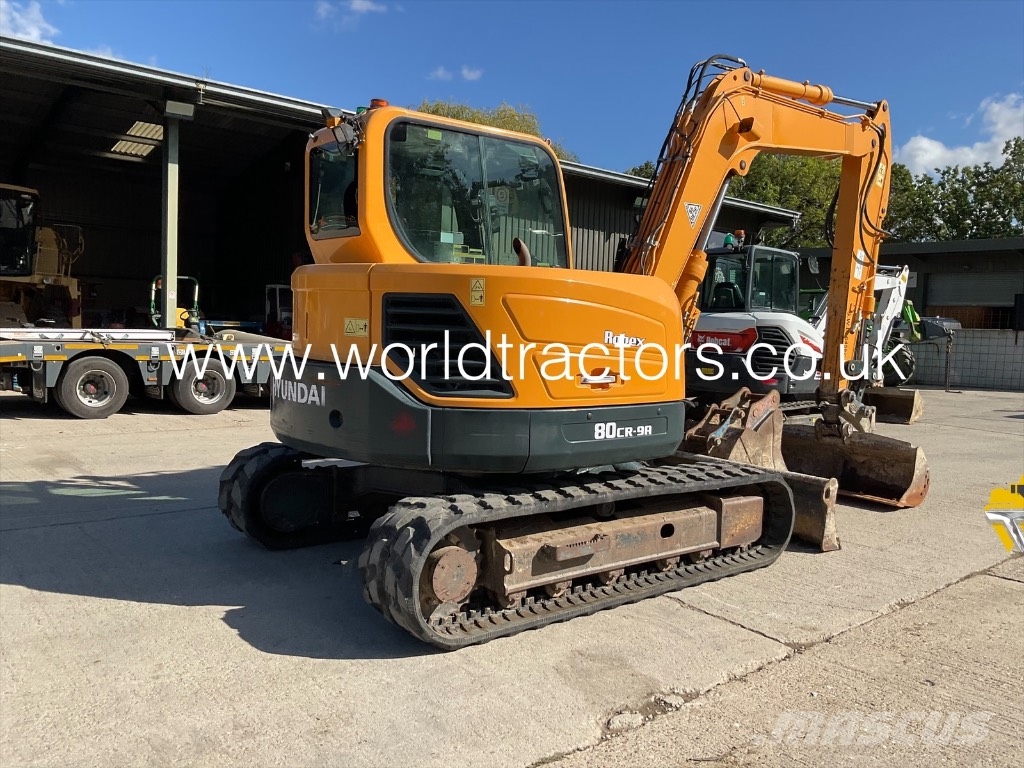 Hyundai Robex 80 CR-9 Mini excavators 7t - 12t