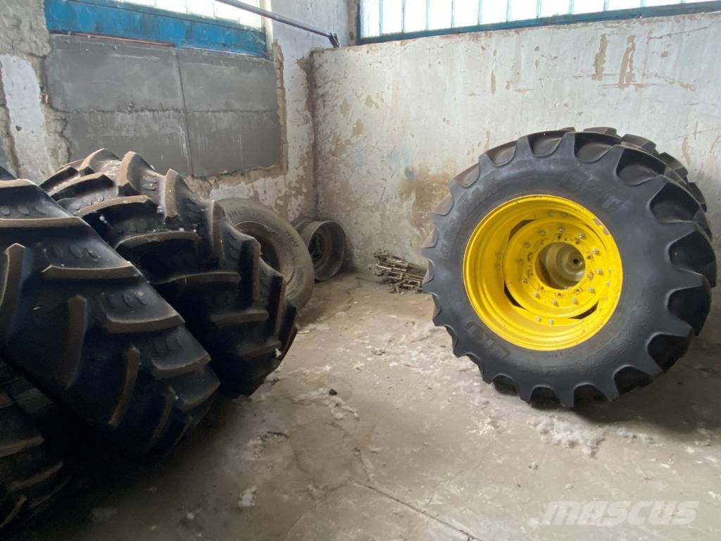 BKT 420-85R30 and 480-80R46 dual wheel set الإطارات والعجلات والحافات