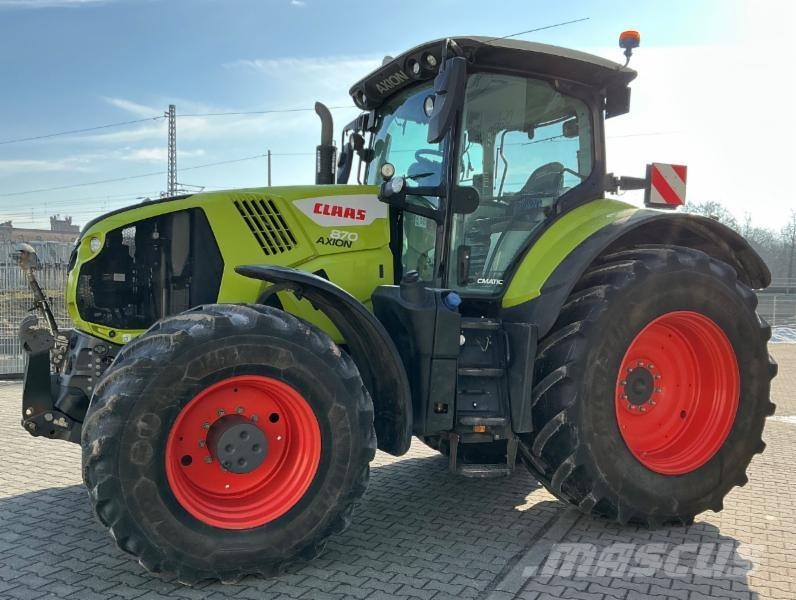 CLAAS AXION 870 CMATIC CEBIS 트랙터