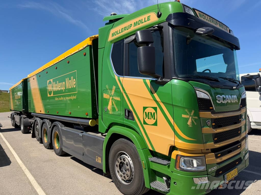 Scania R 520 - Suction and blower unit - Tipper Getreidekipper