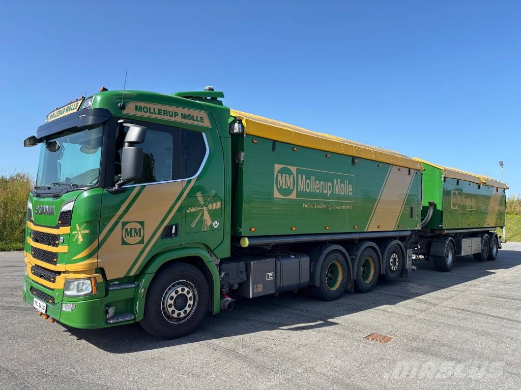 Scania R 520 - Suction and blower unit - Tipper Getreidekipper