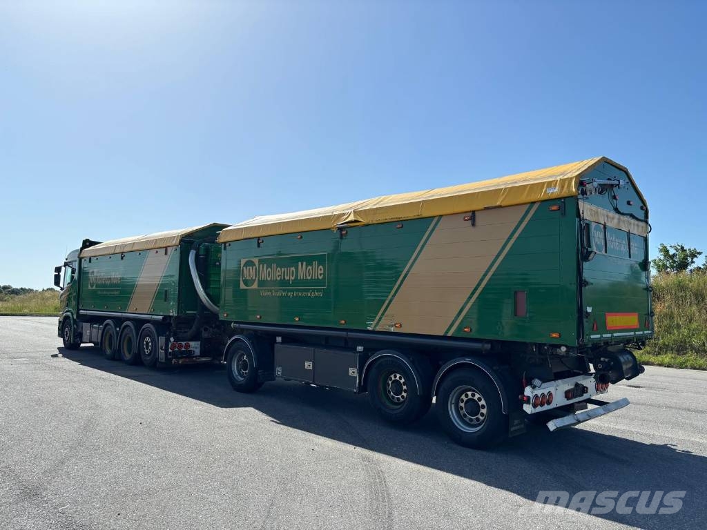 Scania R 520 - Suction and blower unit - Tipper Getreidekipper