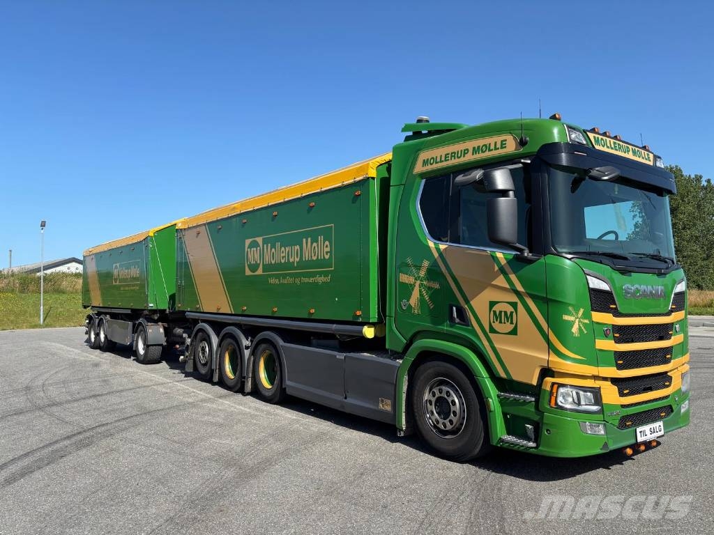 Scania R 520 - Suction and blower unit - Tipper Getreidekipper