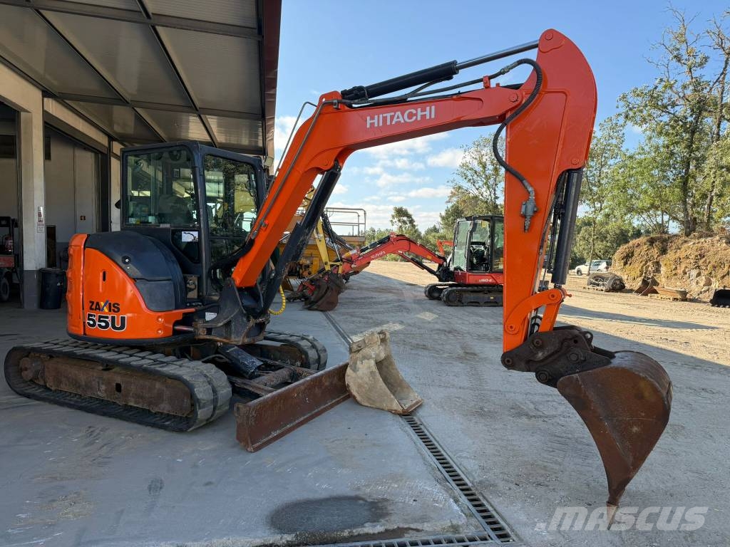 Hitachi ZX 55, A/C Minigraafmachines < 7t