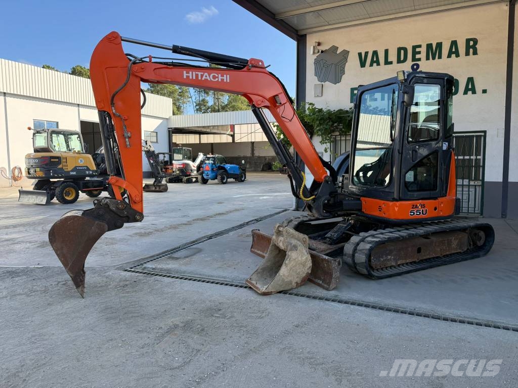 Hitachi ZX 55, A/C Minigraafmachines < 7t