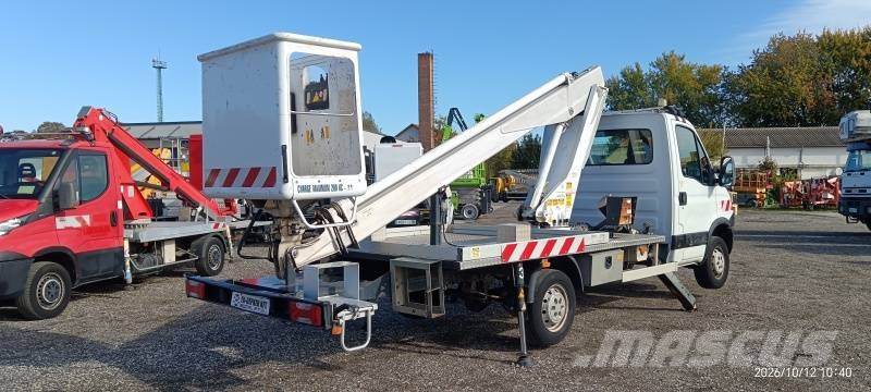 Iveco Daily Multitel 160 ALU DS - 16m, 200kg Platforme aeriene montate pe camion