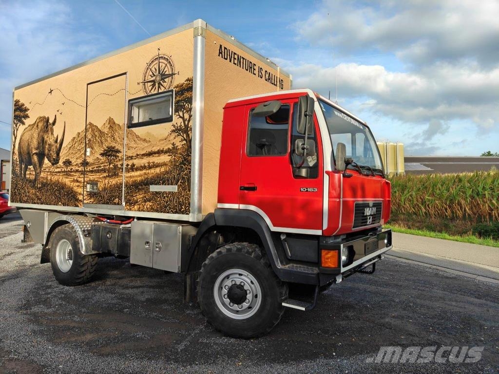 MAN 10.163 4x4 Camper / Expedition / Offroad Camper vans, winnabago, Caravans