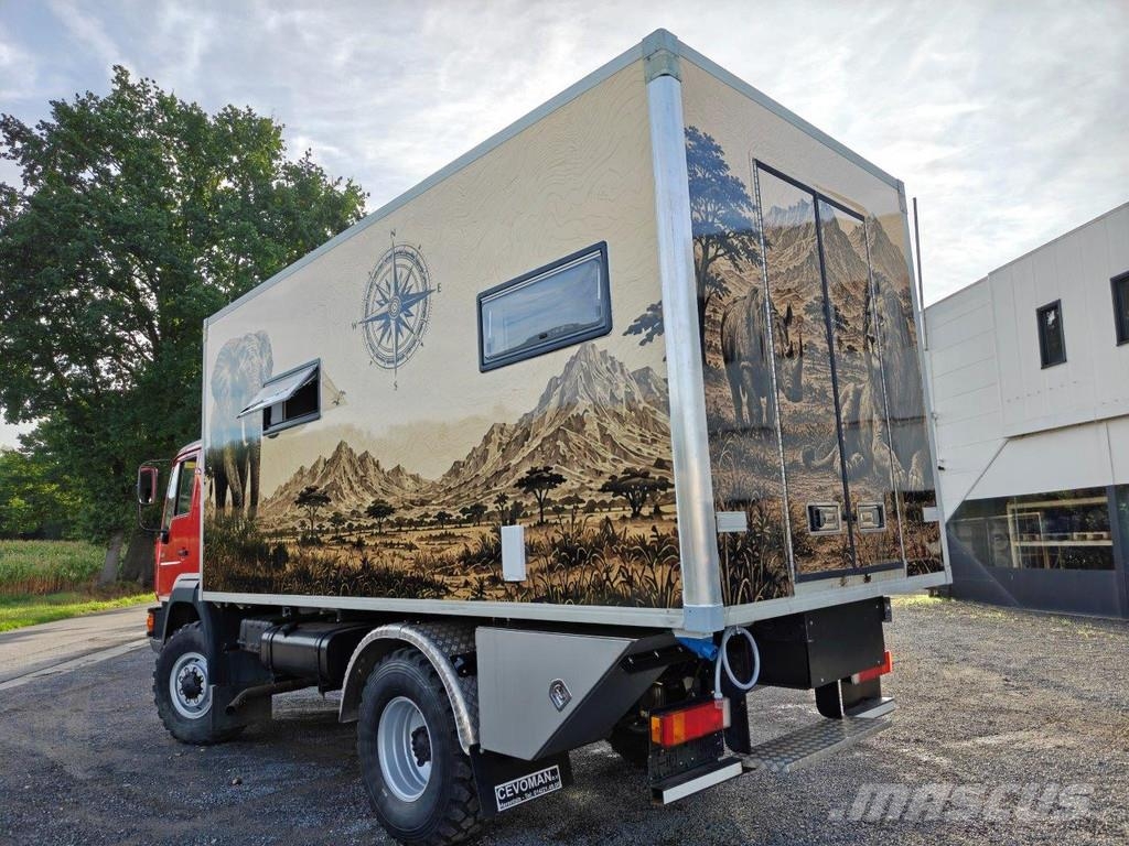 MAN 10.163 4x4 Camper / Expedition / Offroad Camper vans, winnabago, Caravans