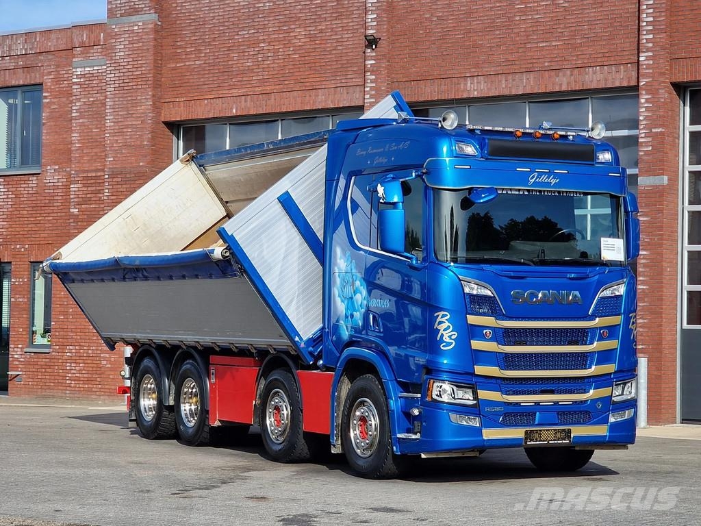 Scania R580 V8 NGS Highline 8x4*4 - 3 way Tipper - Retard Camiones bañeras basculantes o volquetes
