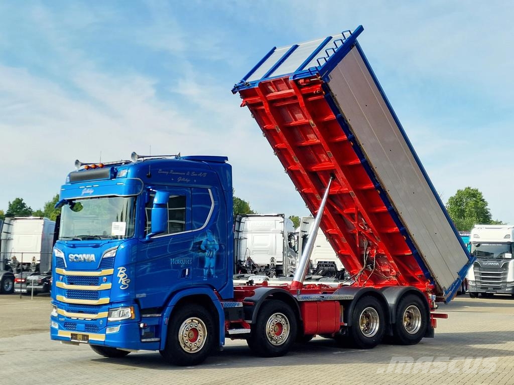 Scania R580 V8 NGS Highline 8x4*4 - 3 way Tipper - Retard Camiones bañeras basculantes o volquetes