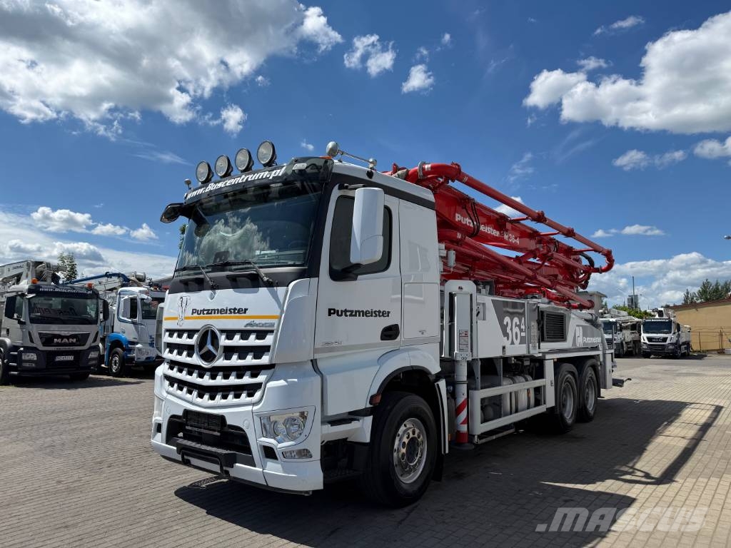 Mercedes-Benz Arocs 2845 Putzmeister 36-4.16 HLS Betonpomptrucks