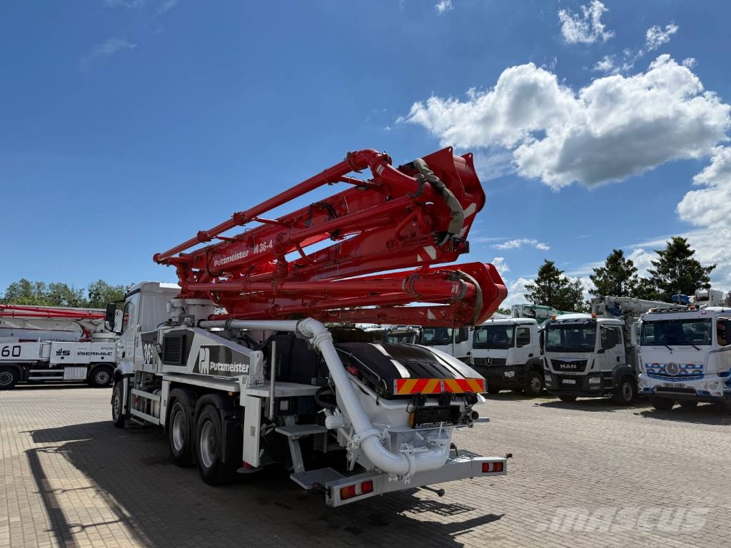 Mercedes-Benz Arocs 2845 Putzmeister 36-4.16 HLS Betonpomptrucks