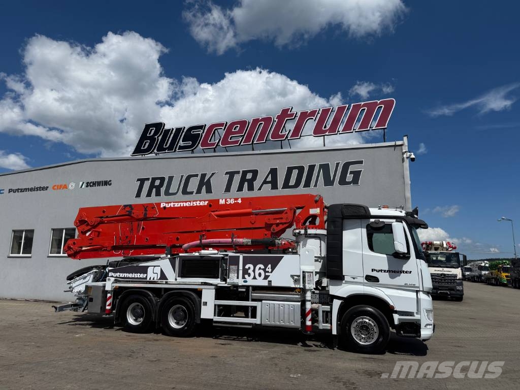 Mercedes-Benz Arocs 2845 Putzmeister 36-4.16 HLS Betonpomptrucks