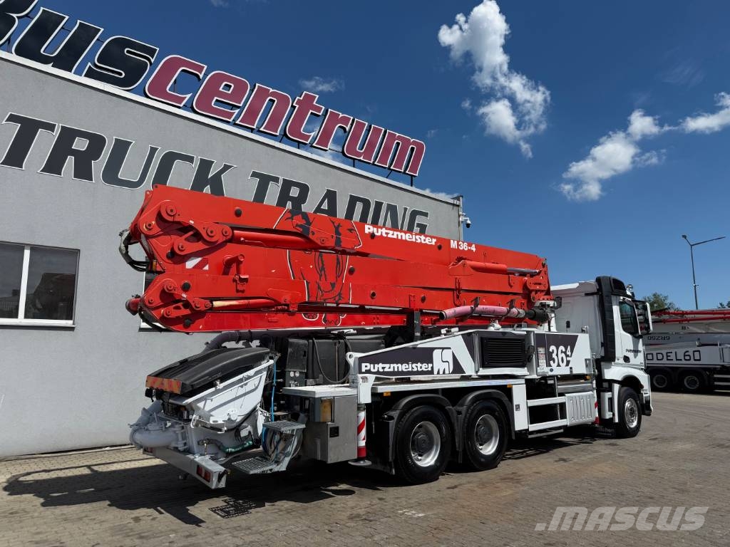 Mercedes-Benz Arocs 2845 Putzmeister 36-4.16 HLS Betonpomptrucks