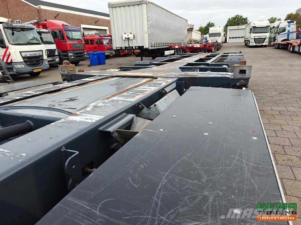 D-tec COMBITRAILER S-LINE CT-521-S S-Line CT-F + S-Line Containerframe semi-trailers