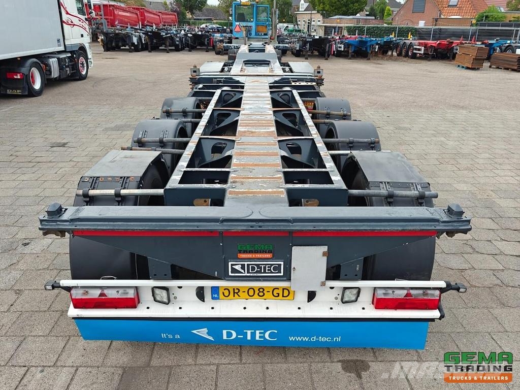 D-tec COMBITRAILER S-LINE CT-521-S S-Line CT-F + S-Line Containerframe semi-trailers