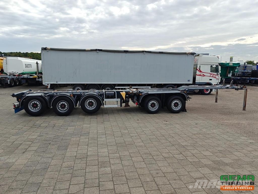 D-tec COMBITRAILER S-LINE CT-521-S S-Line CT-F + S-Line Containerframe semi-trailers
