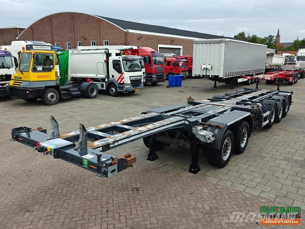 D-tec COMBITRAILER S-LINE CT-521-S S-Line CT-F + S-Line Containerframe semi-trailers