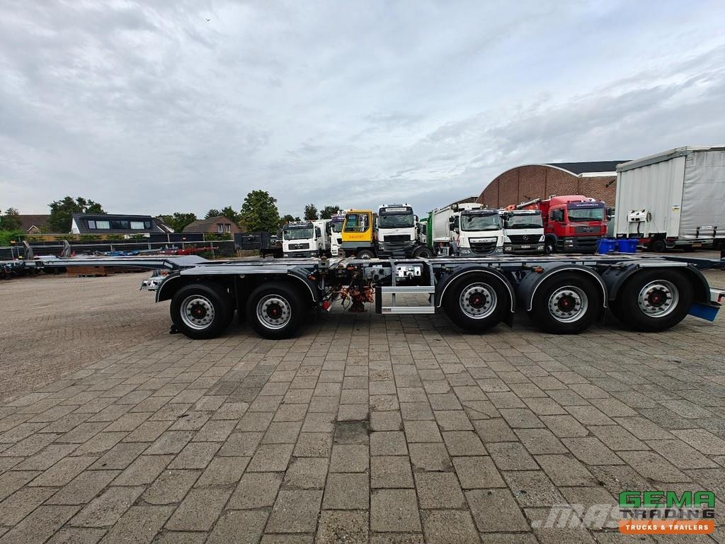 D-tec COMBITRAILER S-LINE CT-521-S S-Line CT-F + S-Line Containerframe semi-trailers