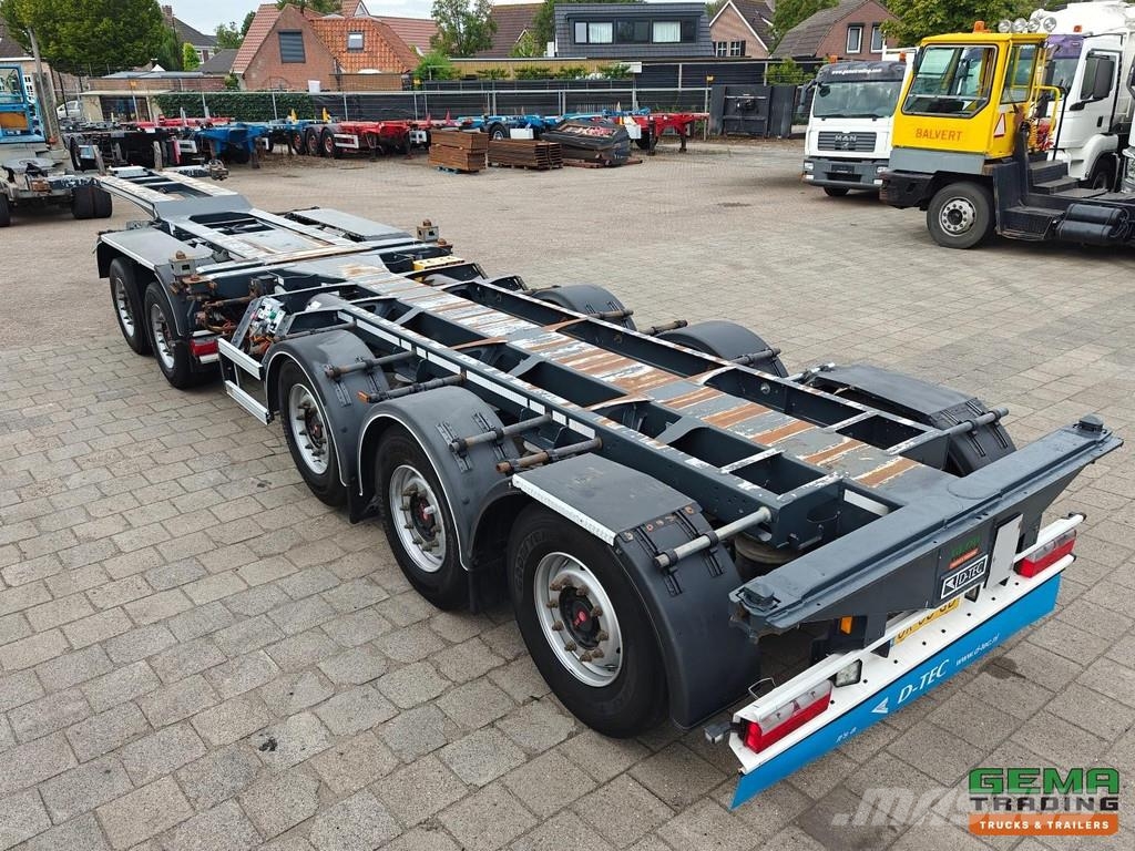 D-tec COMBITRAILER S-LINE CT-521-S S-Line CT-F + S-Line Containerframe semi-trailers
