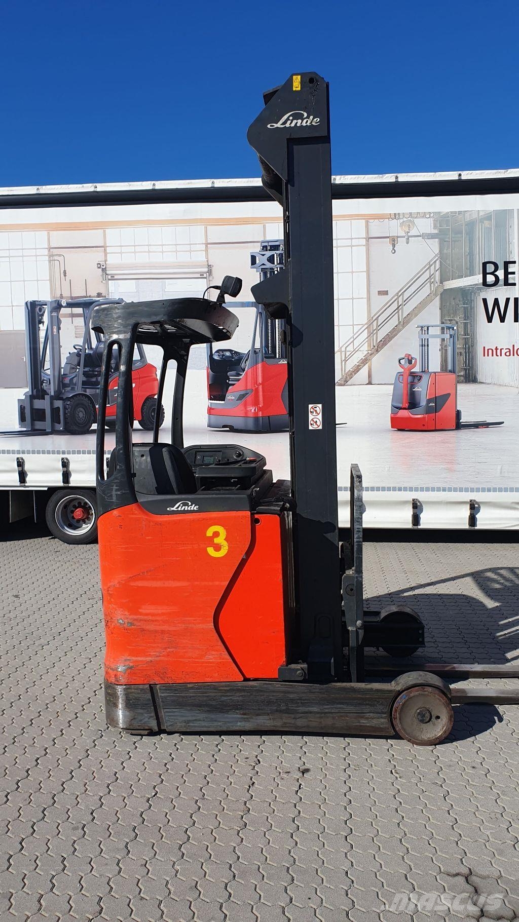 Linde R14 Työntömastotrukit