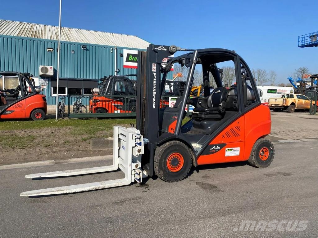 Linde H35T-02 شاحنات LPG