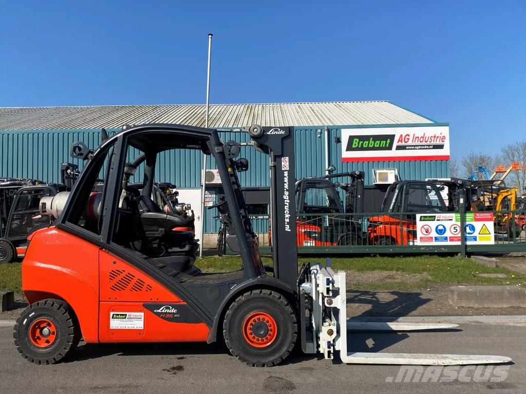Linde H35T-02 شاحنات LPG