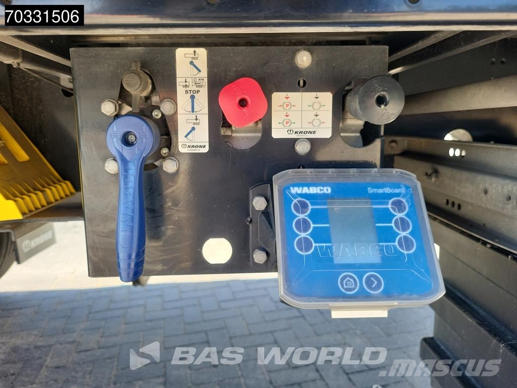 Krone SD Lift Axle MOT 11/26 نصف مقطورات بباب جانبي