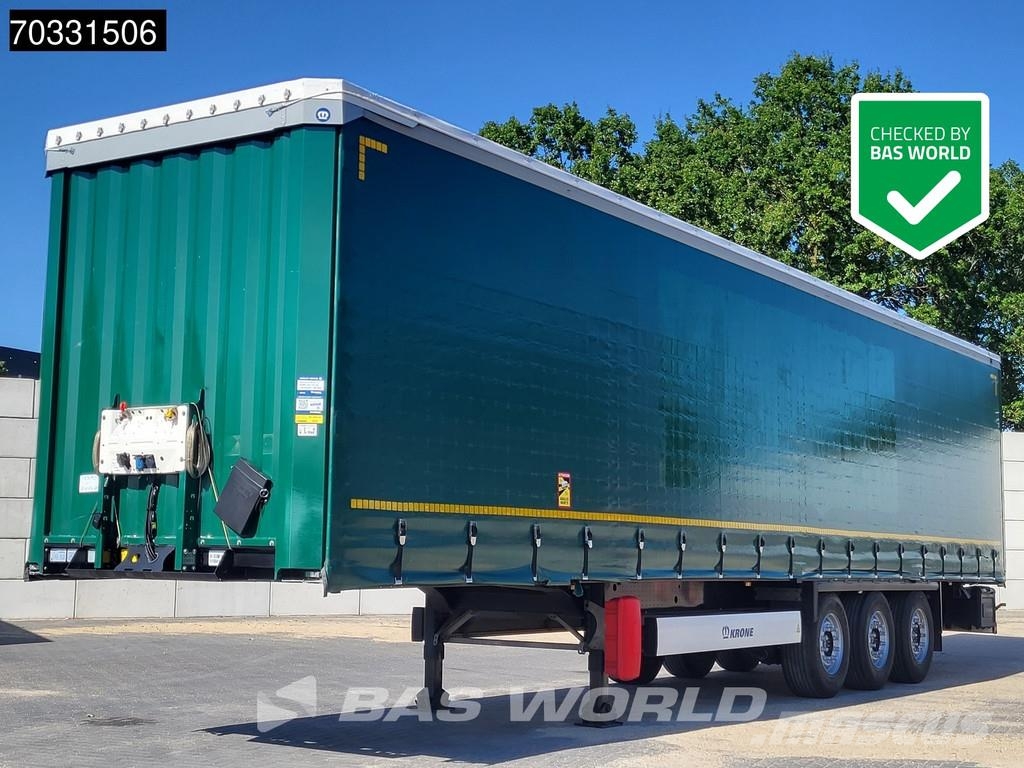 Krone SD Lift Axle MOT 11/26 نصف مقطورات بباب جانبي