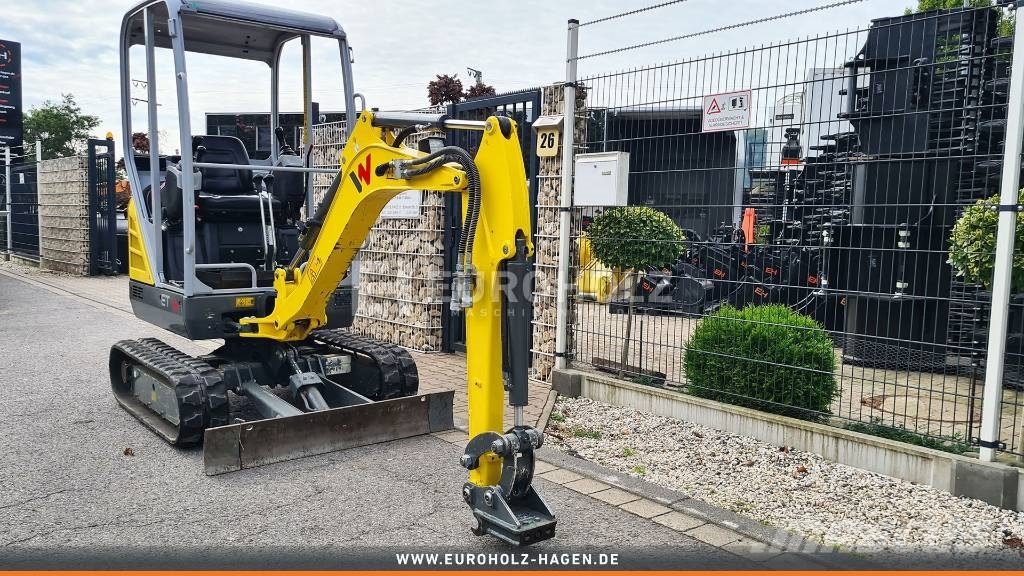 Wacker Neuson Minibagger ET16, Schnellwechsler MS01, Schutzdach Miniekskavaatorid < 7 t