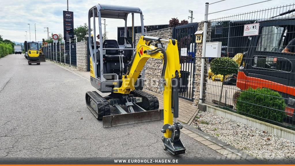 Wacker Neuson Minibagger ET16, Schnellwechsler MS01, Schutzdach Miniekskavaatorid < 7 t