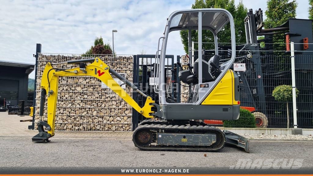 Wacker Neuson Minibagger ET16, Schnellwechsler MS01, Schutzdach Miniekskavaatorid < 7 t