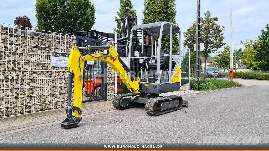 Wacker Neuson Minibagger ET16, Schnellwechsler MS01, Schutzdach Miniekskavaatorid < 7 t