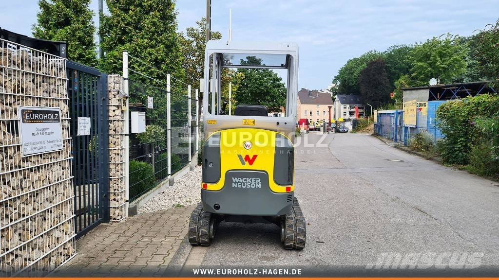 Wacker Neuson Minibagger ET16, Schnellwechsler MS01, Schutzdach Miniekskavaatorid < 7 t