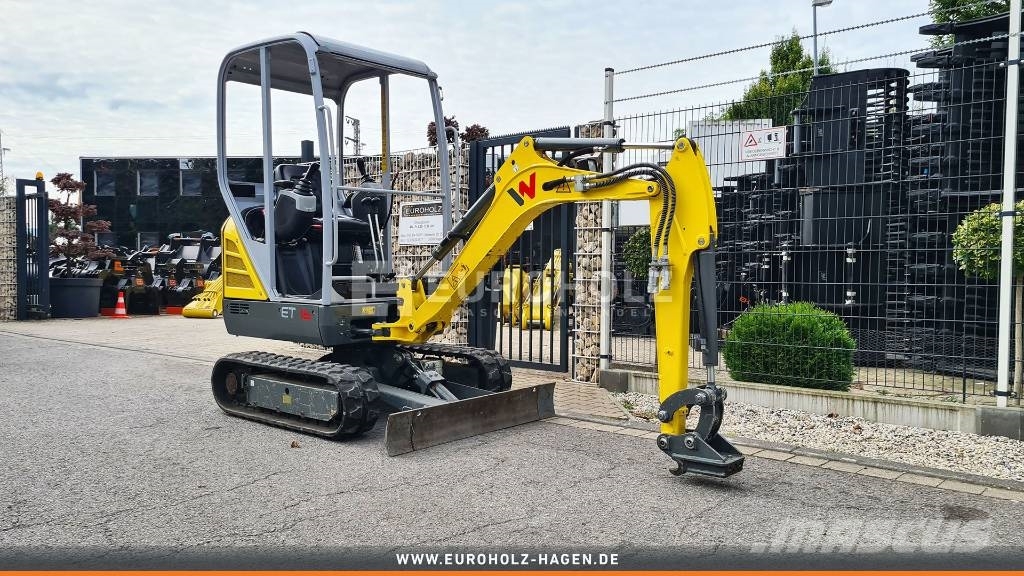 Wacker Neuson Minibagger ET16, Schnellwechsler MS01, Schutzdach Miniekskavaatorid < 7 t