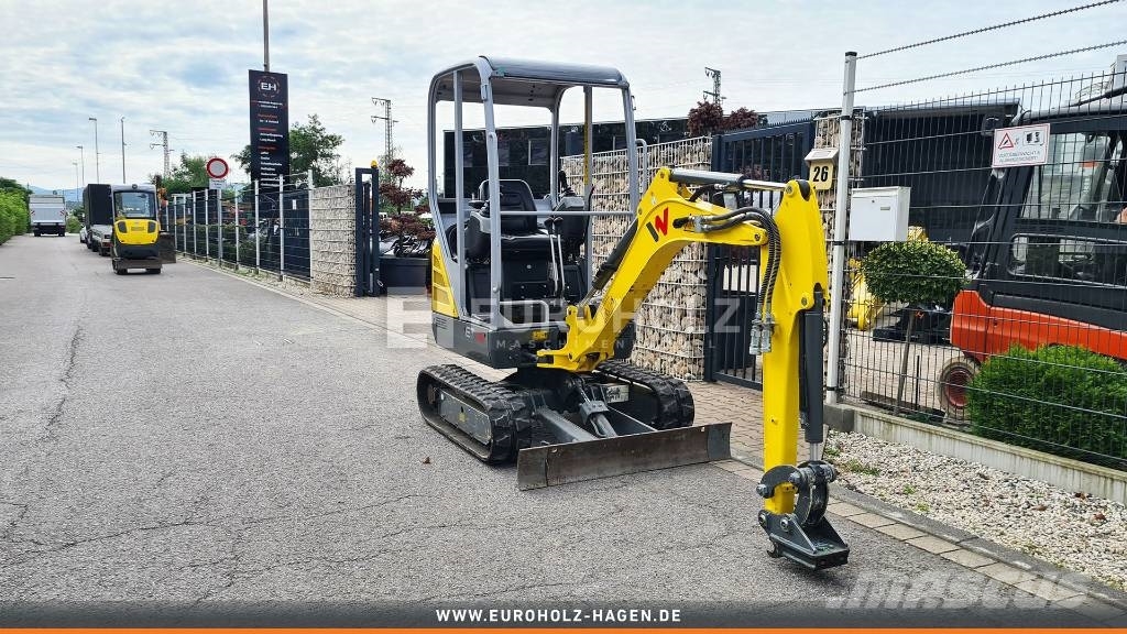 Wacker Neuson Minibagger ET16, Schnellwechsler MS01, Schutzdach Miniekskavaatorid < 7 t