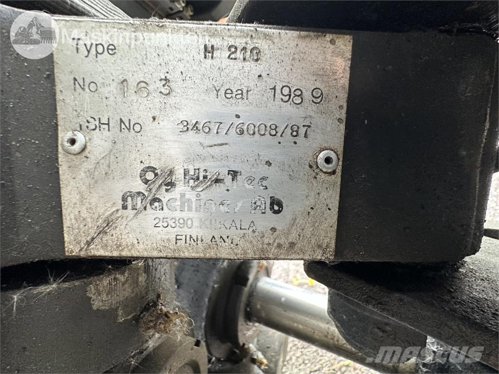 Hi-tec H 210 Kaivuulaitteet