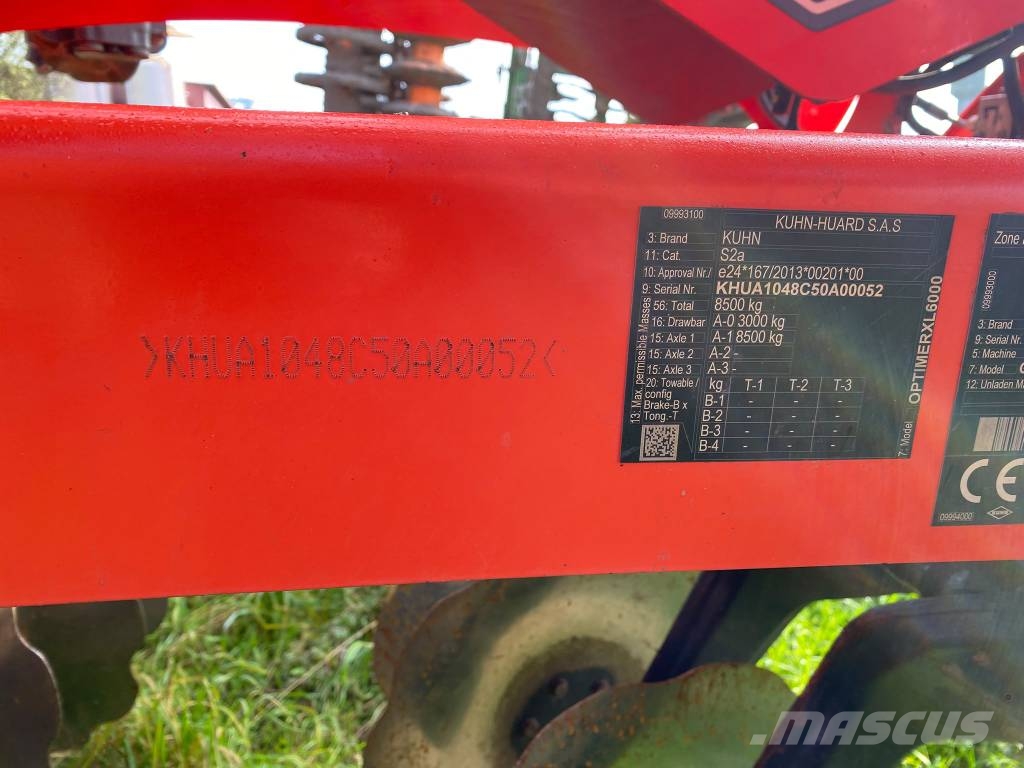 Kuhn Optimer XL 6000 Žemės ūkis - Kita