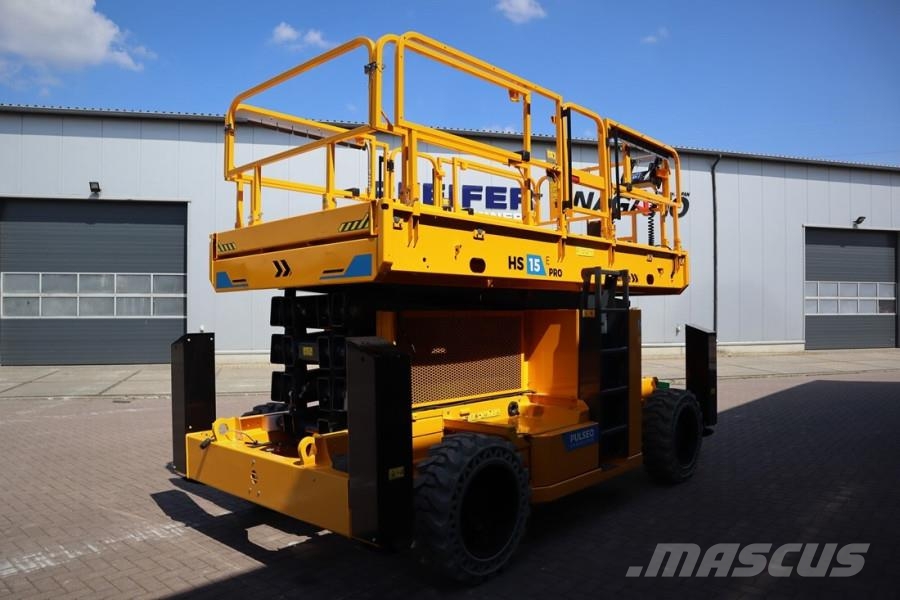 Haulotte HS15EPRO Valid Inspection, Full Electric 4x4 Drive Saksilavat