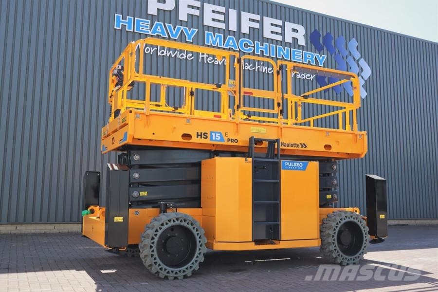 Haulotte HS15EPRO Valid Inspection, Full Electric 4x4 Drive Saksilavat