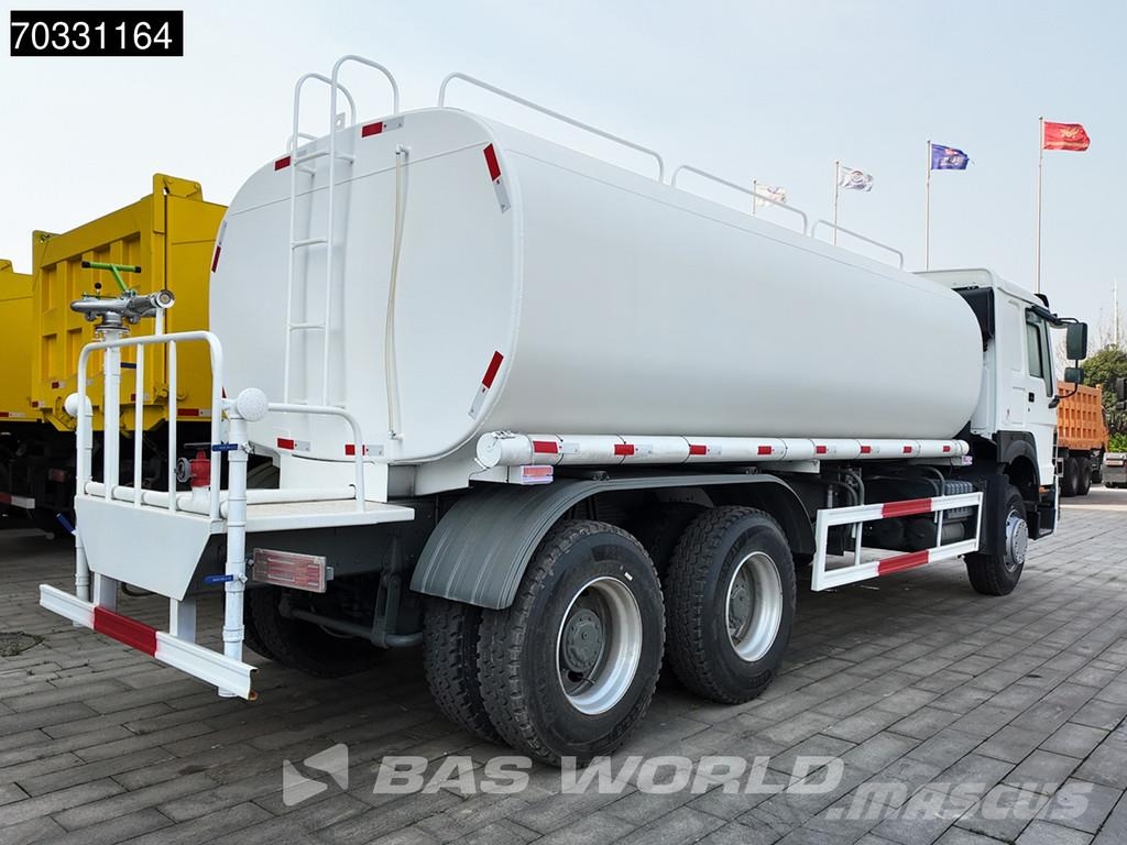 Sinotruk HOWO 371 6X4 Refurbished! Full steel Manual 20.000 Tanker trucks