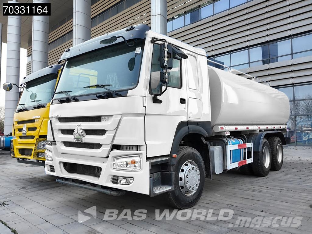 Sinotruk HOWO 371 6X4 Refurbished! Full steel Manual 20.000 Automobilinės cisternos