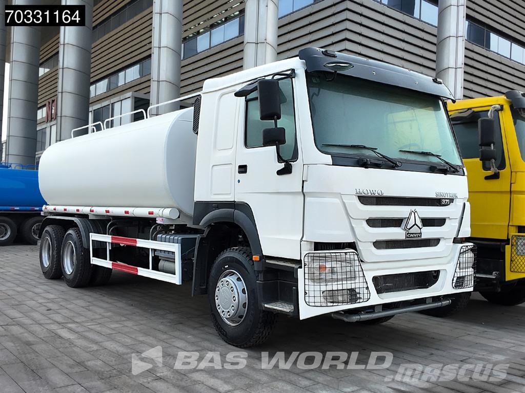 Sinotruk HOWO 371 6X4 Refurbished! Full steel Manual 20.000 Tanker trucks
