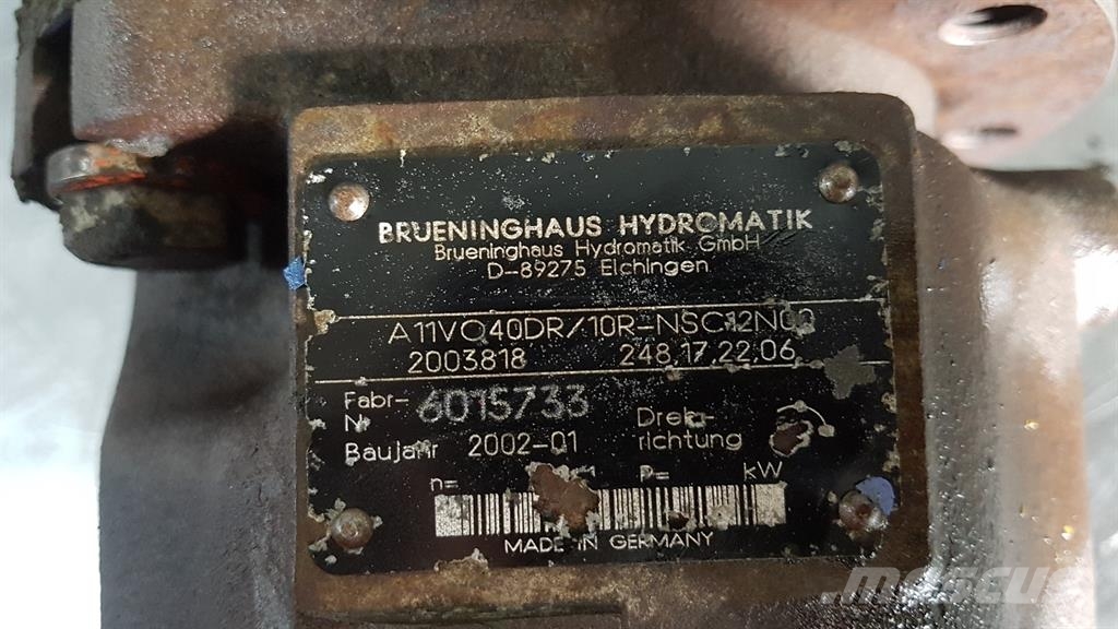 Brueninghaus Hydromatik A11VO40DR/10R Hydraulics