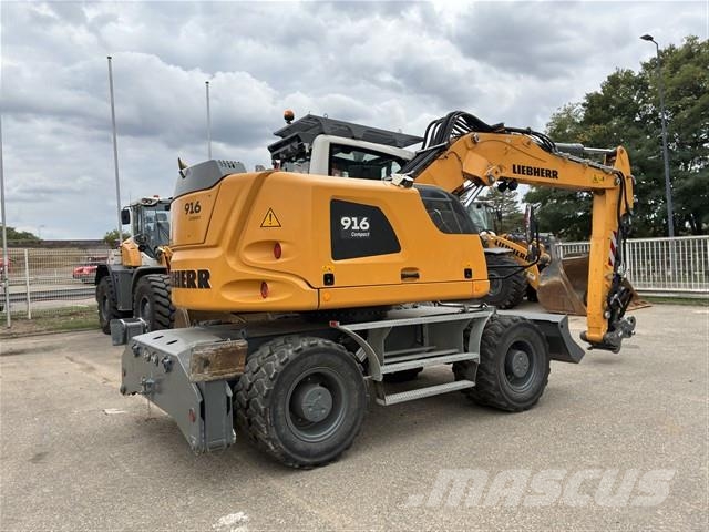Liebherr A 916 Compact Litronic Pelle sur pneus