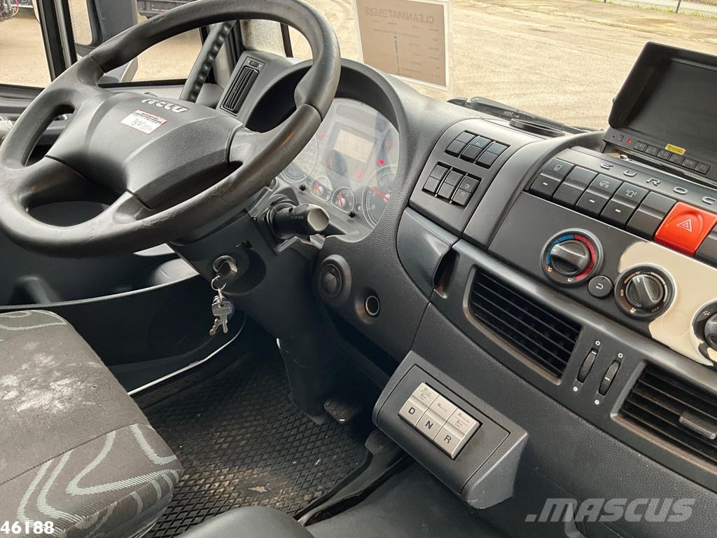 Iveco Eurocargo ML19EL28 Hiab 8 Tonmeter laadkraan 吊鉤式起重車