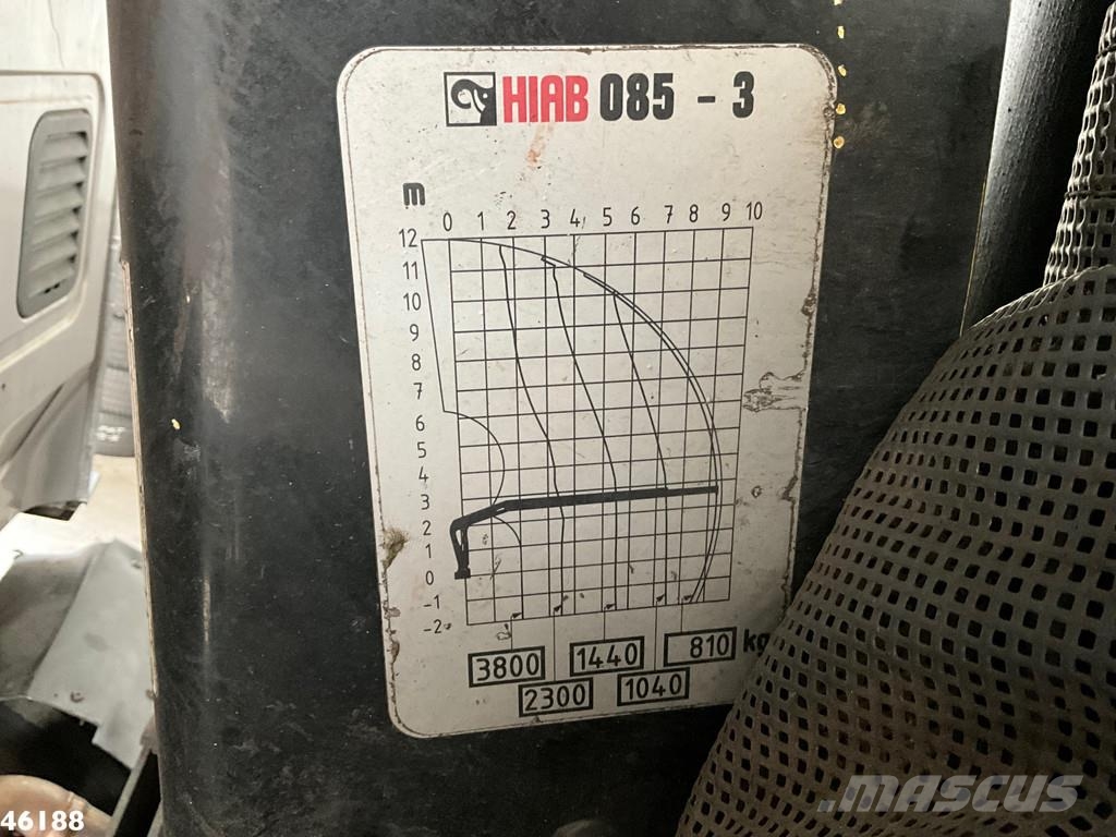 Iveco Eurocargo ML19EL28 Hiab 8 Tonmeter laadkraan 吊鉤式起重車
