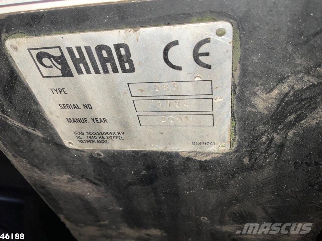 Iveco Eurocargo ML19EL28 Hiab 8 Tonmeter laadkraan 吊鉤式起重車