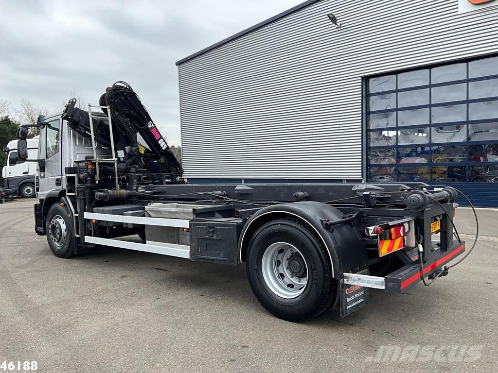 Iveco Eurocargo ML19EL28 Hiab 8 Tonmeter laadkraan 吊鉤式起重車